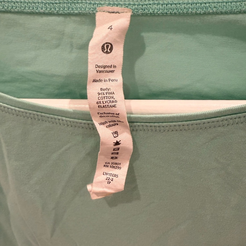 lululemon athletica Mint Green Dress